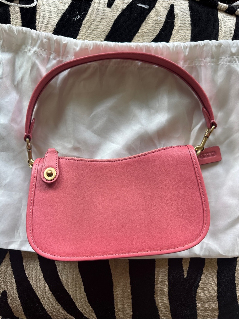 COACH Swinger 20 Pink Limited Edition Handbag Excellent Condition